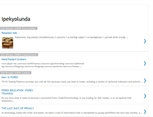 Tablet Screenshot of ipekyolunda.blogspot.com