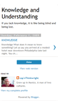 Mobile Screenshot of knowledge-and-understanding.blogspot.com
