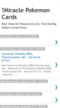 Mobile Screenshot of miraclepokemoncards.blogspot.com