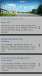 Mobile Screenshot of lovemyfreezerdinners.blogspot.com