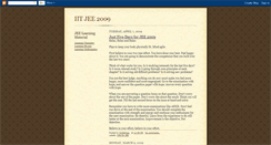 Desktop Screenshot of iit-jee-nrao.blogspot.com