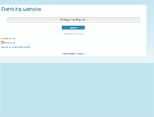 Tablet Screenshot of danhbawebsite.blogspot.com