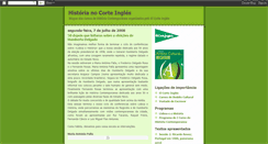 Desktop Screenshot of historianocorteingles.blogspot.com