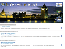 Tablet Screenshot of informaviaggi.blogspot.com
