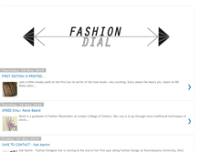 Tablet Screenshot of fashiondialblog.blogspot.com