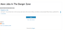 Tablet Screenshot of dangerjobs.blogspot.com