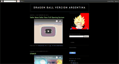 Desktop Screenshot of dragonballfdz.blogspot.com