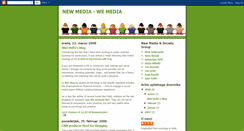 Desktop Screenshot of newmedia-wemedia.blogspot.com