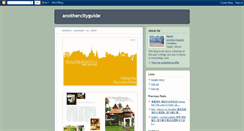 Desktop Screenshot of anothercityguide.blogspot.com