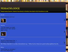Tablet Screenshot of pessachlodge.blogspot.com
