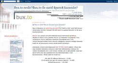 Desktop Screenshot of buxto-nedir.blogspot.com