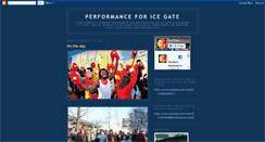 Desktop Screenshot of icegatedance.blogspot.com