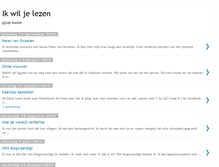 Tablet Screenshot of ikwiljelezen.blogspot.com