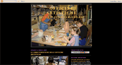 Desktop Screenshot of officineartistiche.blogspot.com