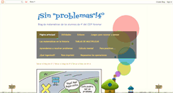 Desktop Screenshot of matematicascuartovoramar.blogspot.com