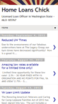 Mobile Screenshot of homeloanschick.blogspot.com