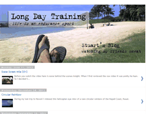 Tablet Screenshot of longdaytraining.blogspot.com