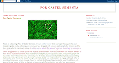 Desktop Screenshot of 4castersemenya.blogspot.com