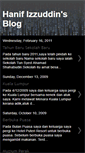Mobile Screenshot of hizzuddin.blogspot.com