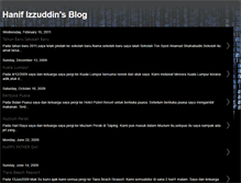 Tablet Screenshot of hizzuddin.blogspot.com