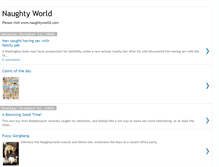 Tablet Screenshot of naughtyworld.blogspot.com