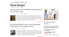 Desktop Screenshot of kiranbanget.blogspot.com