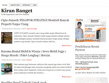 Tablet Screenshot of kiranbanget.blogspot.com
