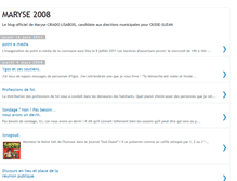 Tablet Screenshot of maryse2008.blogspot.com