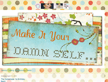 Tablet Screenshot of makeityourdamnself.blogspot.com