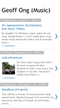 Mobile Screenshot of geoffongmusic.blogspot.com