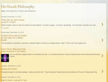 Tablet Screenshot of onoccultphilosophy.blogspot.com