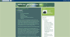 Desktop Screenshot of kalindikhal.blogspot.com