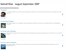Tablet Screenshot of kalindikhal.blogspot.com