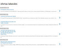 Tablet Screenshot of mxg-ofertaslaborales.blogspot.com