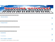 Tablet Screenshot of louvoresuniversal.blogspot.com