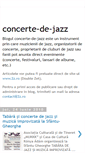 Mobile Screenshot of concerte-de-jazz.blogspot.com