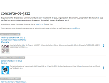 Tablet Screenshot of concerte-de-jazz.blogspot.com