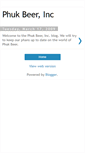 Mobile Screenshot of phukbeer.blogspot.com
