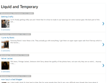 Tablet Screenshot of liquidandtemporary.blogspot.com