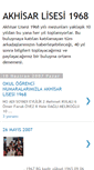 Mobile Screenshot of akhisarlisesi1968.blogspot.com