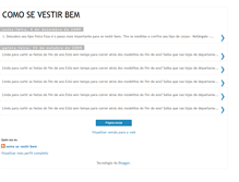 Tablet Screenshot of comosevestirbemceara.blogspot.com