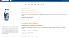 Desktop Screenshot of musicismyheroin.blogspot.com