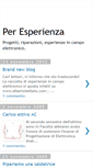 Mobile Screenshot of peresperienza.blogspot.com