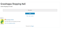 Tablet Screenshot of grasshoppashoppingmall.blogspot.com