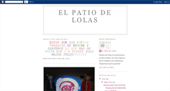 Desktop Screenshot of elpatiodelolas.blogspot.com