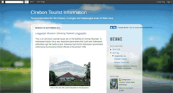 Desktop Screenshot of cirebontouristinformation.blogspot.com
