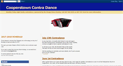 Desktop Screenshot of otsegodancesociety.blogspot.com