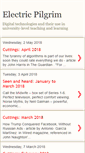 Mobile Screenshot of electricpilgrim.blogspot.com