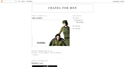 Desktop Screenshot of chanelmonsieur.blogspot.com