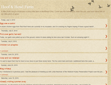 Tablet Screenshot of hoofandhowl.blogspot.com